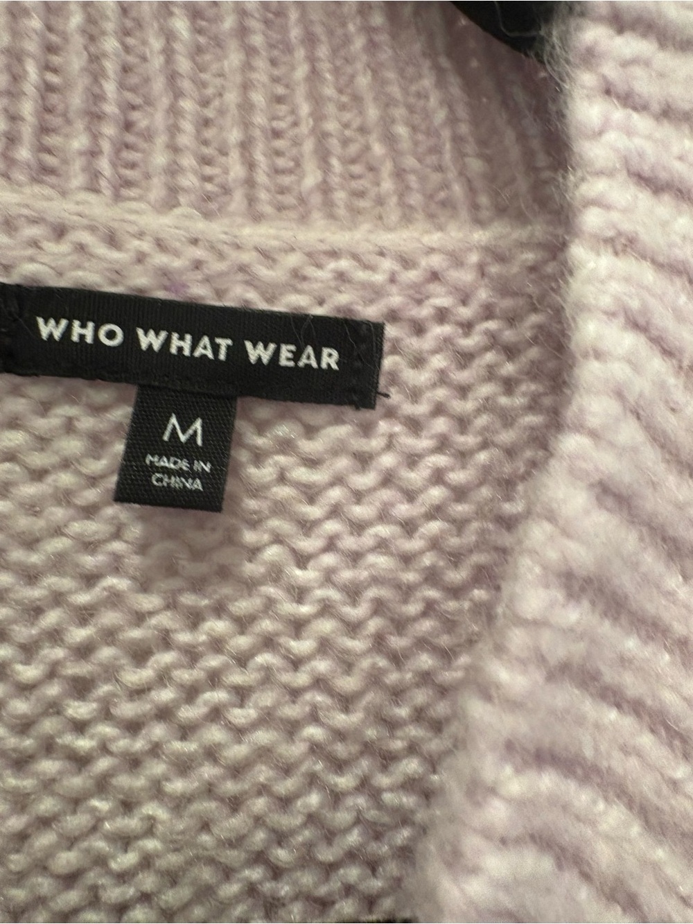 Who What Wear Blush Pink Bobble Knit Cardigan Sweater Medium Cozy Cottagecore - Picture 7 of 8